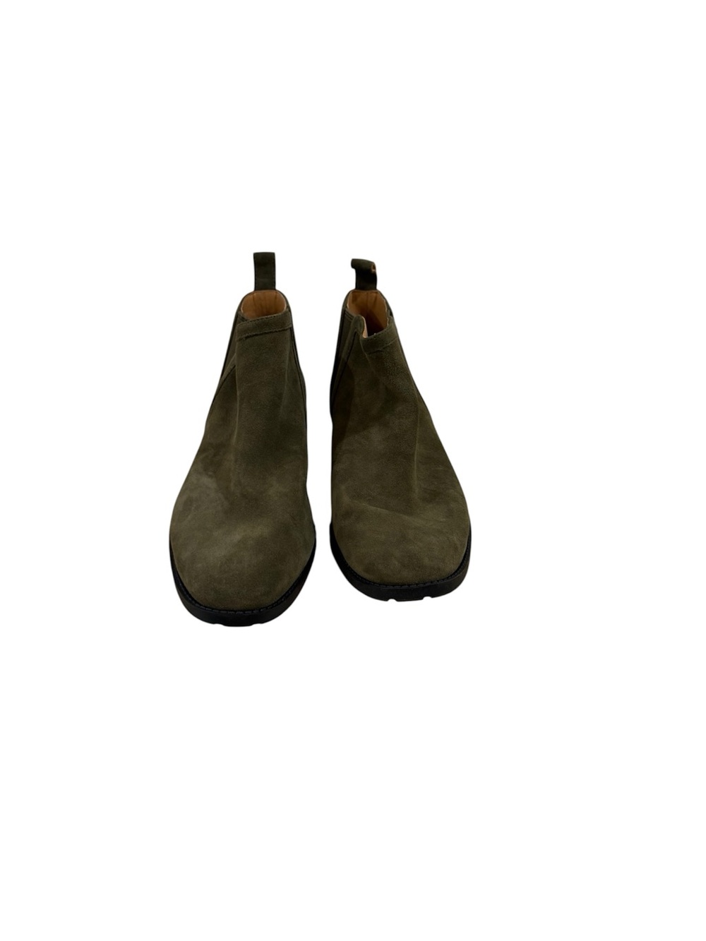 UGG Women‘s Olive Suede Leather Ankle Boots ~ Size 10